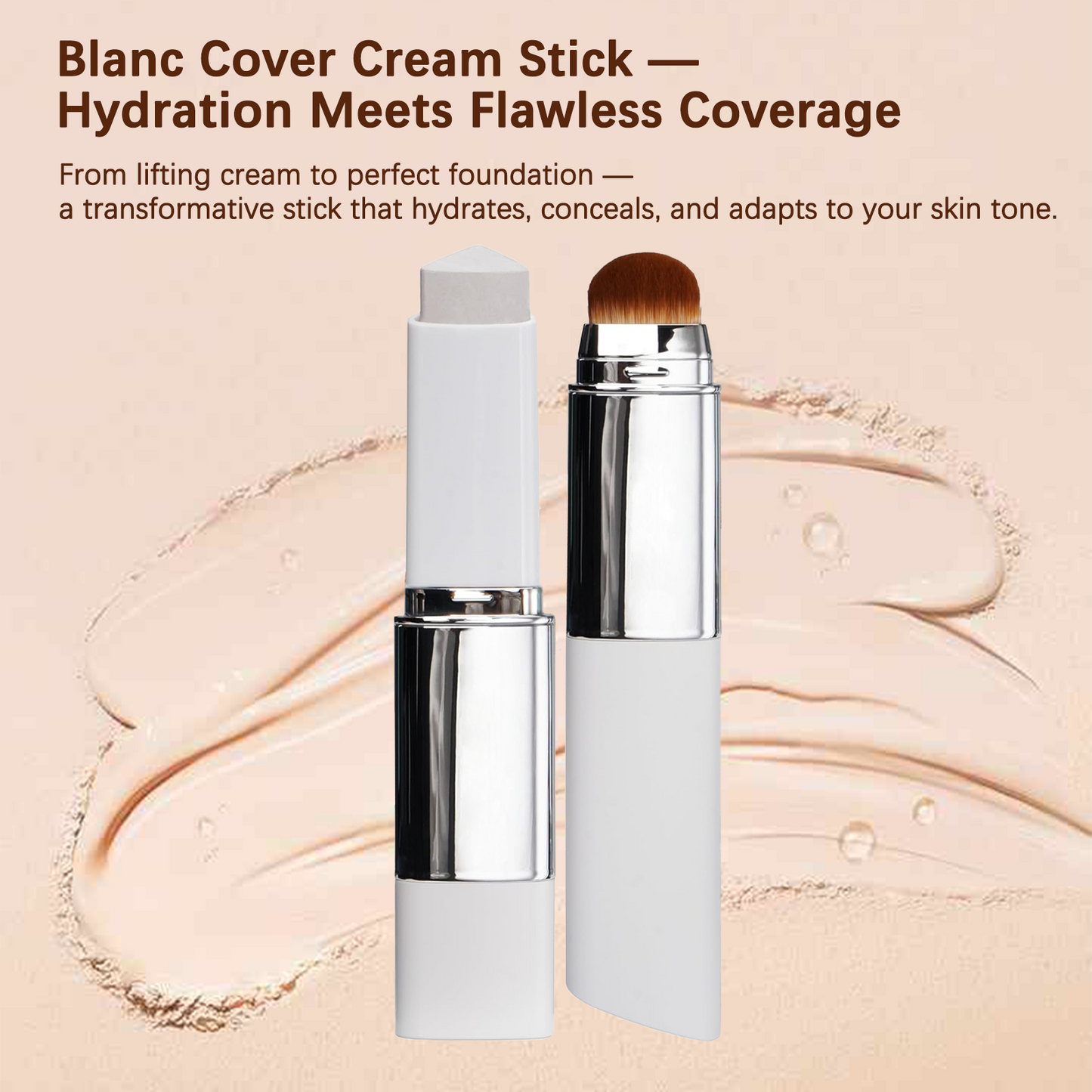Final 3 hours 50% off:Color-Changing Cover Cream Stick Skincare meets makeup !