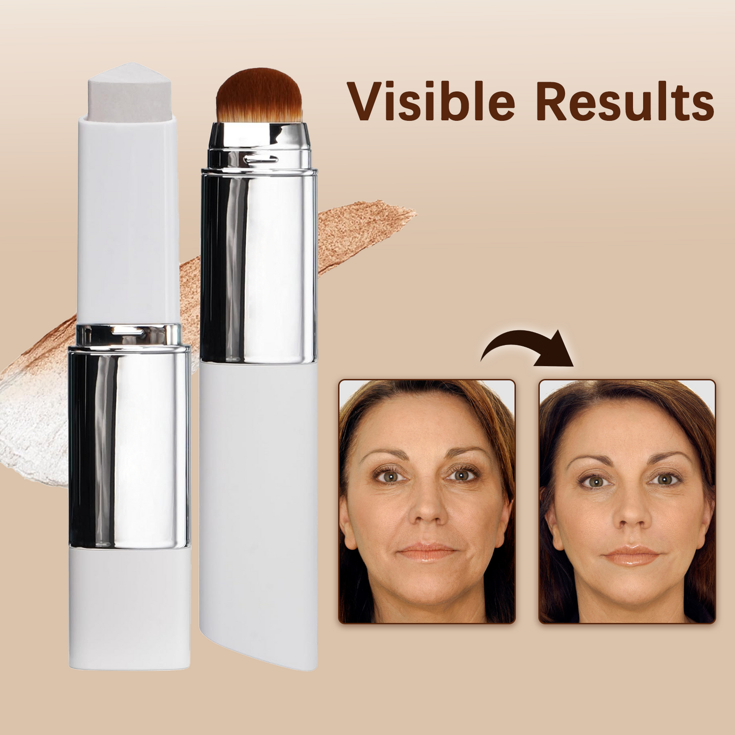 Final 3 hours 50% off:Color-Changing Cover Cream Stick Skincare meets makeup !